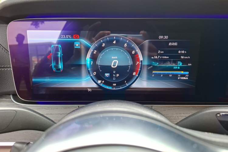 Used Mercedes-Benz E-Class 2020 E 300 L Sporty and Stylish Model Instrument Cluster