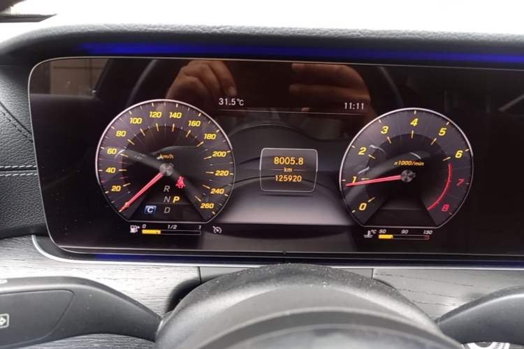 Used Mercedes-Benz E-Class 2020 Restyled E 300 L Sporty and Stylish Edition Instrument Cluster