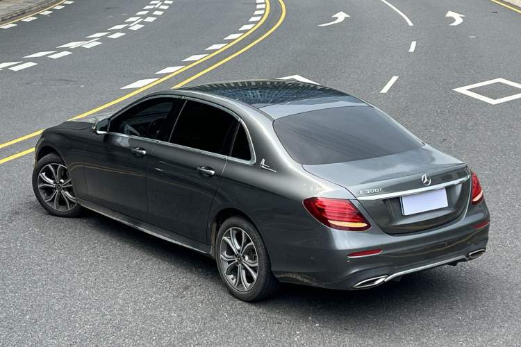Used Mercedes-Benz E-Class 2020 Restyled E 300 L Sporty and Stylish Edition Rear Left 45 Deg
