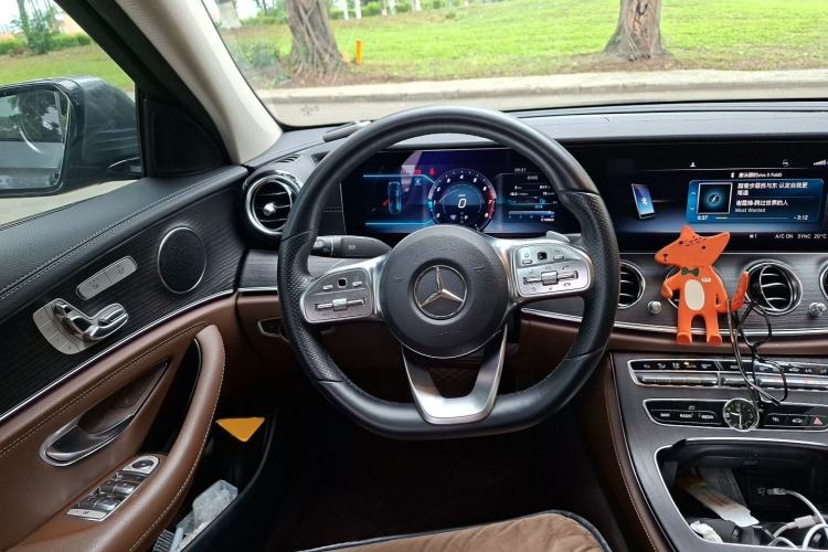 Used Mercedes-Benz E-Class 2020 E 300 L Sporty and Stylish Model Steering Wheel