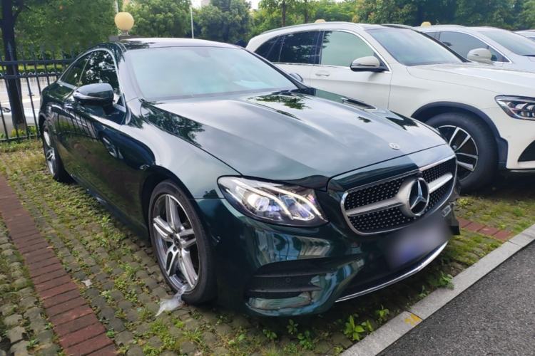 Used Mercedes-Benz E-Class 2020 E 260 Coupe Front Right 45 Deg