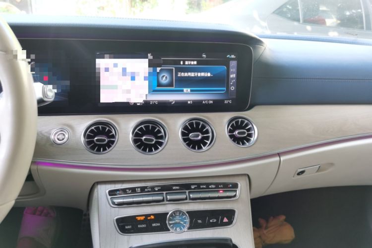Used Mercedes-Benz E-Class 2020 E 260 Coupe Audio And AC Panel