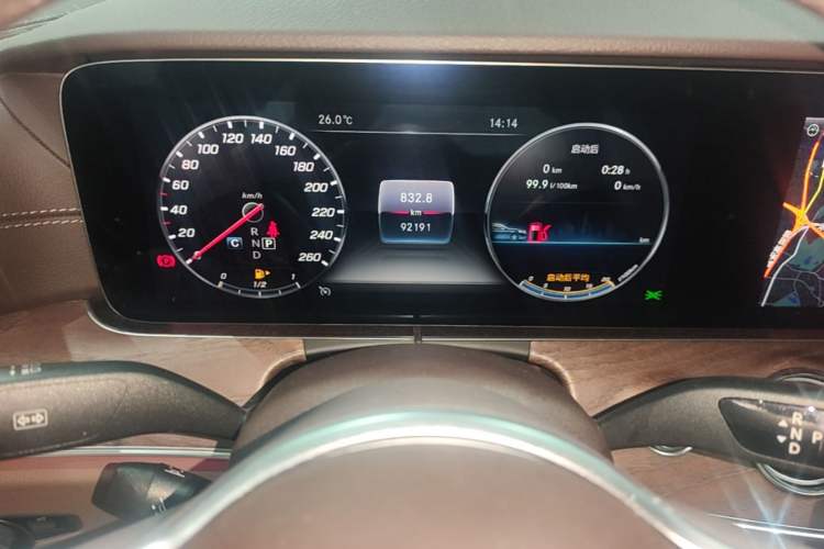 Used Mercedes-Benz E-Class 2020 Facelift E 300 L Stylish Edition Instrument Cluster