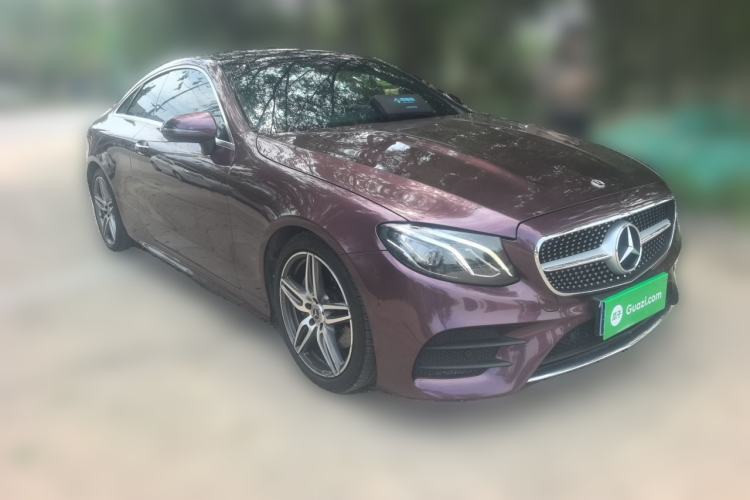 Used Mercedes-Benz E-Class 2020 E 260 Coupe Front Right 45 Deg