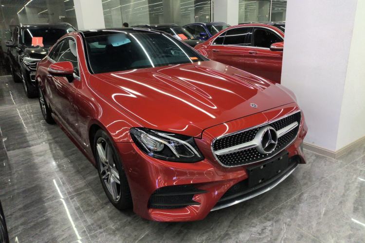 Used Mercedes-Benz E-Class 2020 E 260 Coupe Front Right 45 Deg
