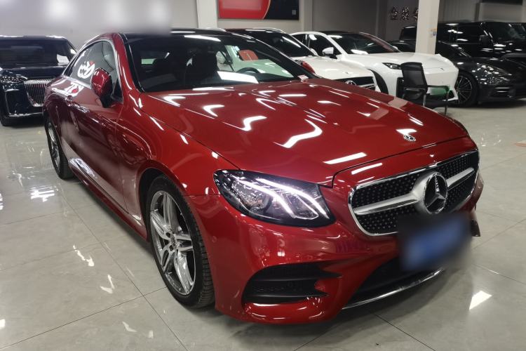 Used Mercedes-Benz E-Class 2020 E 260 Coupe Front Right 45 Deg