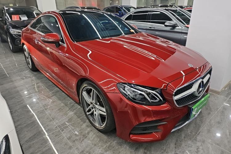 Used Mercedes-Benz E-Class 2020 E 260 Coupe Front Right 45 Deg