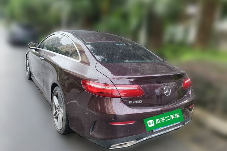 Used Mercedes-Benz E-Class 2020 E 260 Coupe Rear Left 45 Deg