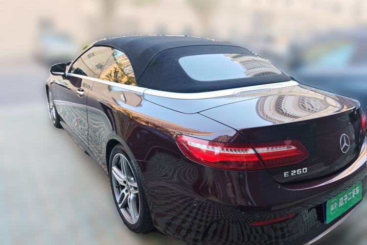 Used Mercedes-Benz E-Class 2020 E 260 Convertible Coupe Rear Left 45 Deg