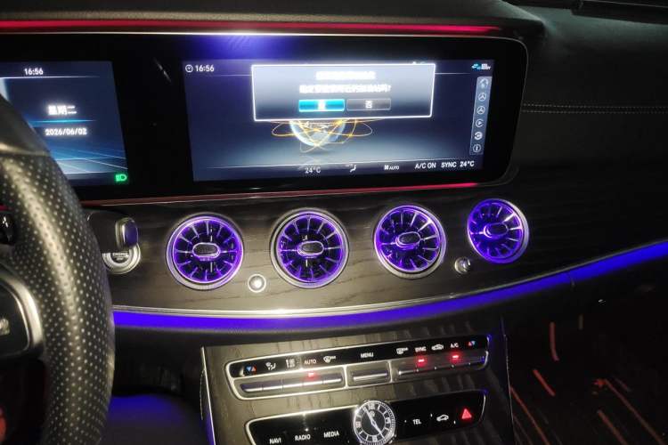 Used Mercedes-Benz E-Class 2020 E 300 L Sport Luxury Edition Audio And AC Panel