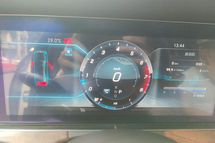 Used Mercedes-Benz E-Class 2020 E 300 L Sporty and Stylish Model Instrument Cluster