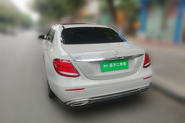 Used Mercedes-Benz E-Class 2020 E 300 L Sporty and Stylish Model Rear Left 45 Deg
