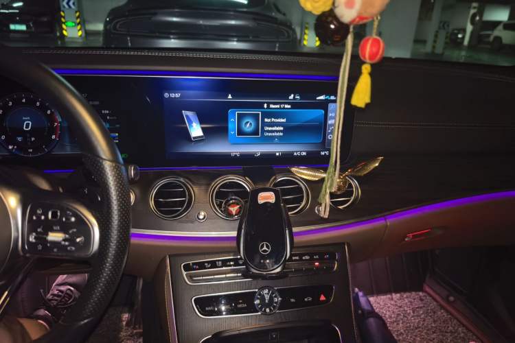 Used Mercedes-Benz E-Class 2020 E 300 L Sport Luxury Edition Audio And AC Panel