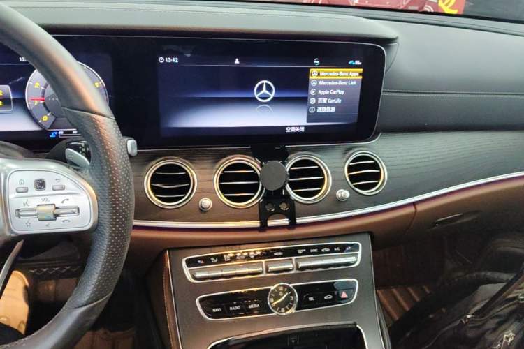 Used Mercedes-Benz E-Class 2020 Facelift E 260 L Sport Edition Audio And AC Panel