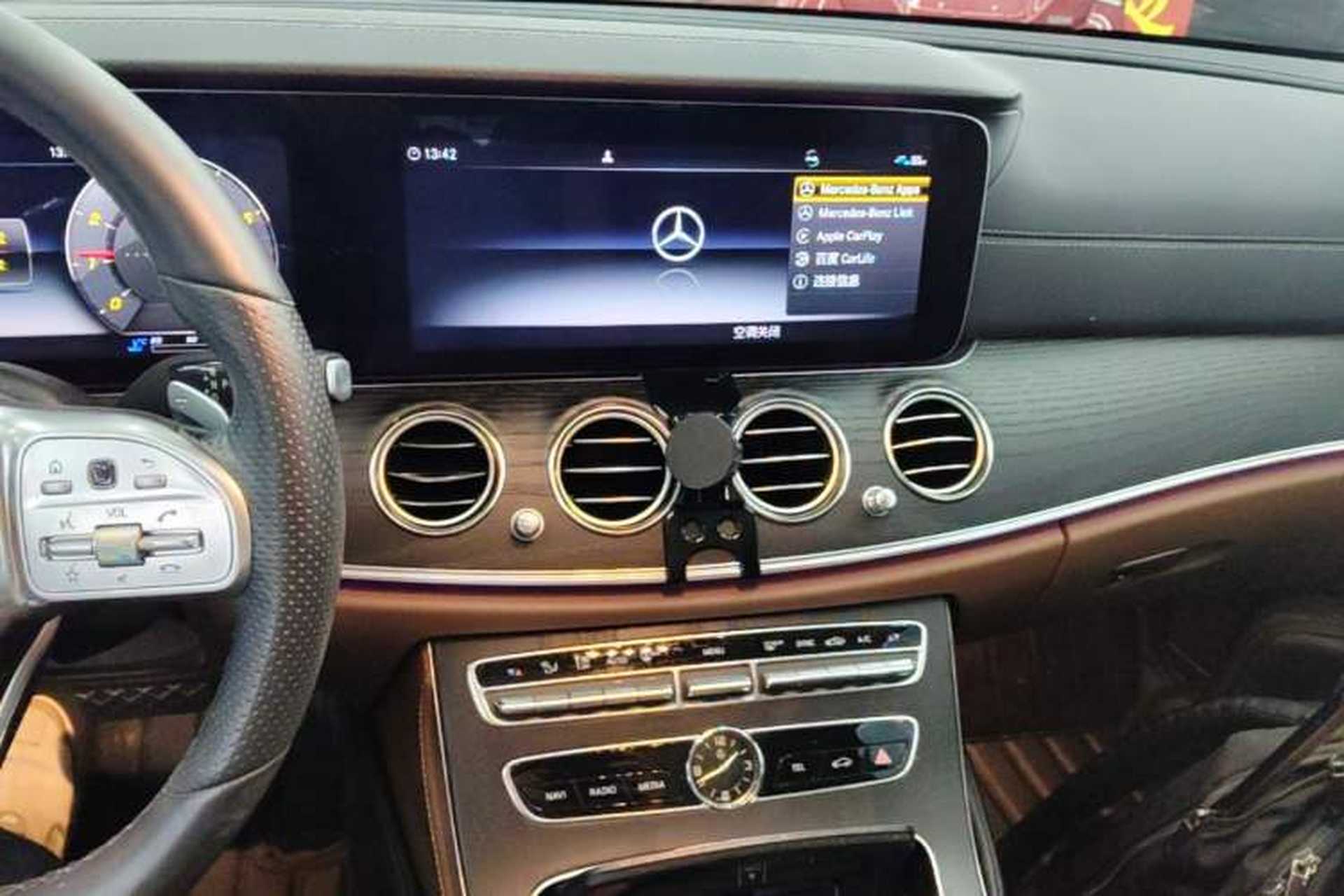 Used Mercedes-Benz E-Class 2020 Facelift E 260 L Sport Edition Audio And AC Panel