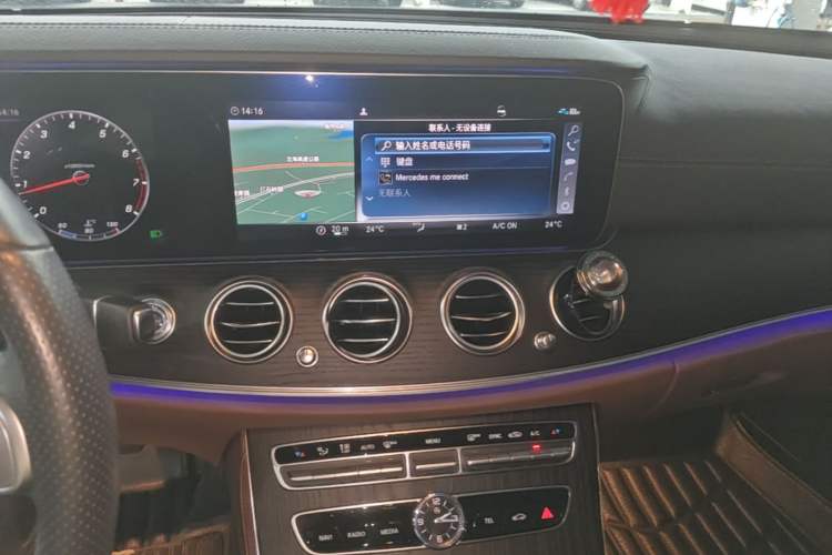 Used Mercedes-Benz E-Class 2020 E 300 L Sport Luxury Edition Audio And AC Panel