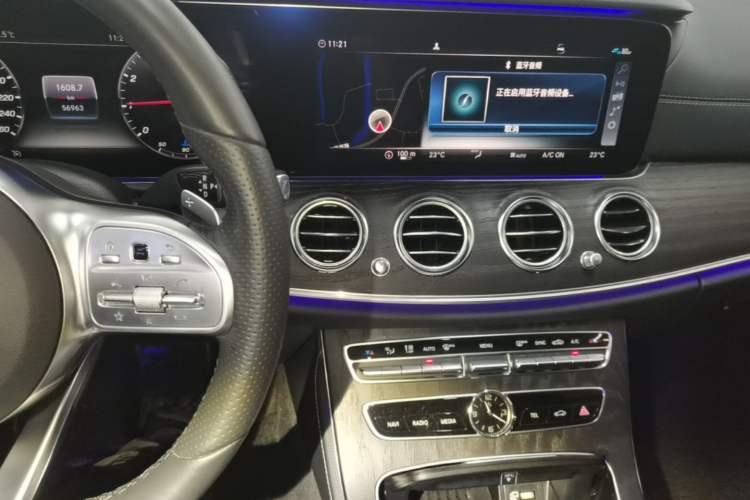 Used Mercedes-Benz E-Class 2020 Restyled E 300 L Sporty and Stylish Edition Audio And AC Panel
