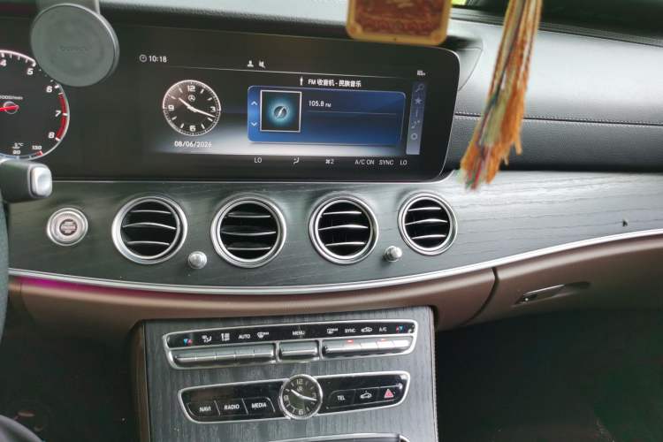 Used Mercedes-Benz E-Class 2020 Restyled E 300 L Sporty and Stylish Edition Audio And AC Panel