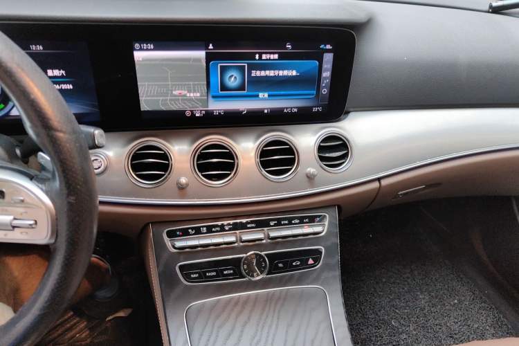 Used Mercedes-Benz E-Class 2020 Facelift E 260 Sport Edition Audio And AC Panel