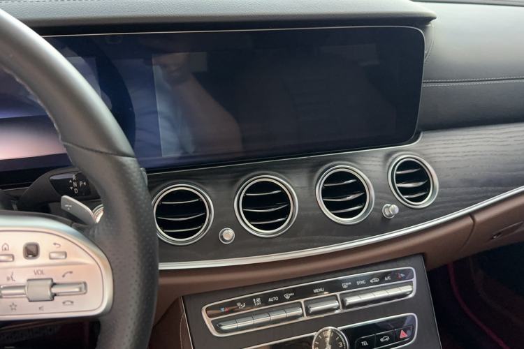 Used Mercedes-Benz E-Class 2020 E 300 L Sporty and Stylish Model Audio And AC Panel