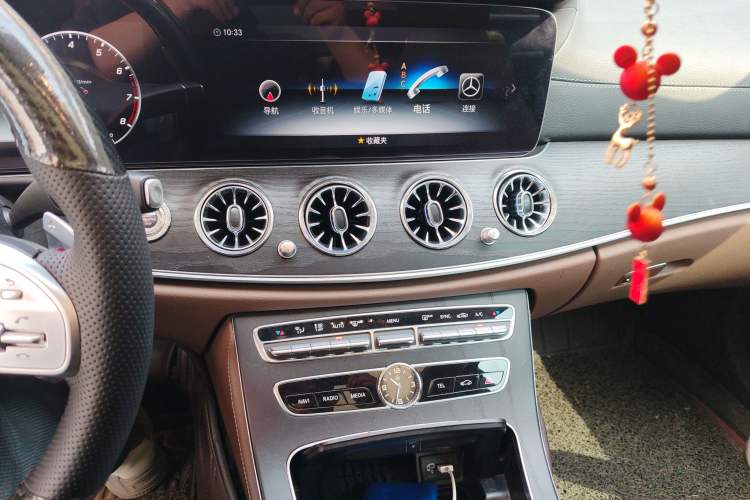 Used Mercedes-Benz E-Class 2020 Restyled E 300 L Sporty and Stylish Edition Audio And AC Panel