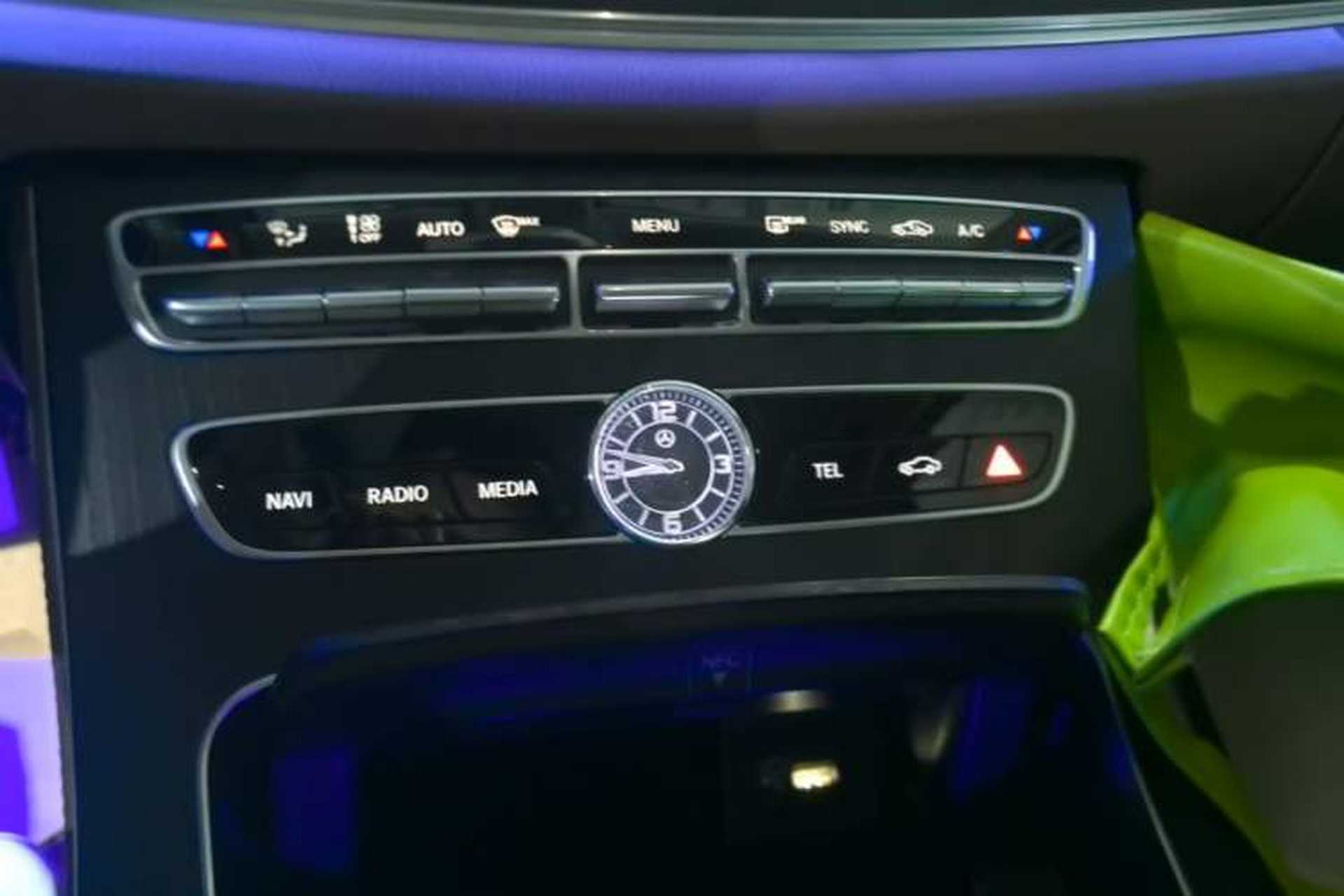 Used Mercedes-Benz E-Class 2020 Facelift E 260 L Sport Edition Audio And AC Panel
