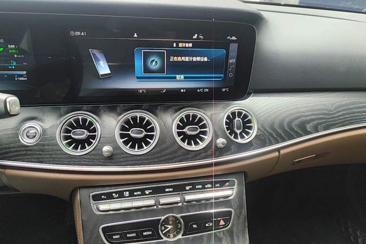 Used Mercedes-Benz E-Class 2020 Facelift E 260 Sport Edition Audio And AC Panel
