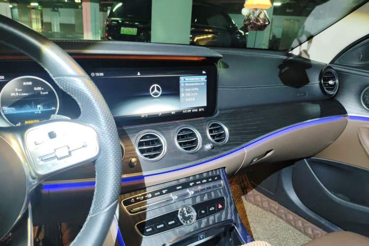 Used Mercedes-Benz E-Class 2020 Restyled E 300 L Sporty and Stylish Edition Audio And AC Panel
