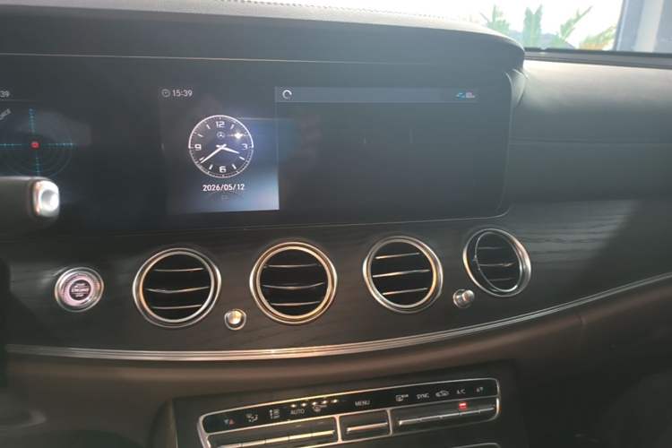 Used Mercedes-Benz E-Class 2020 Restyled E 300 L Sporty and Stylish Edition Audio And AC Panel