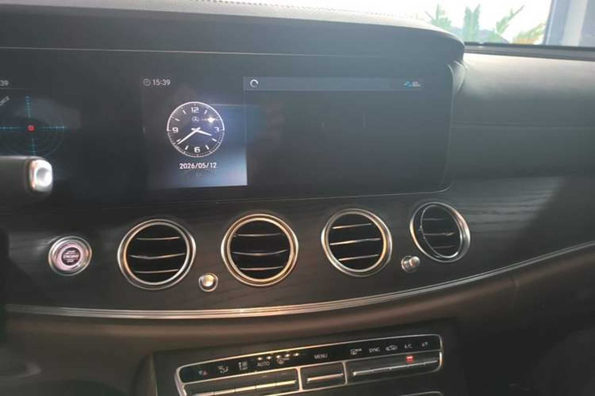 Used Mercedes-Benz E-Class 2020 Restyled E 300 L Sporty and Stylish Edition Audio And AC Panel