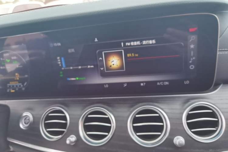 Used Mercedes-Benz E-Class 2020 Facelift E 260 L Sport Edition Audio And AC Panel
