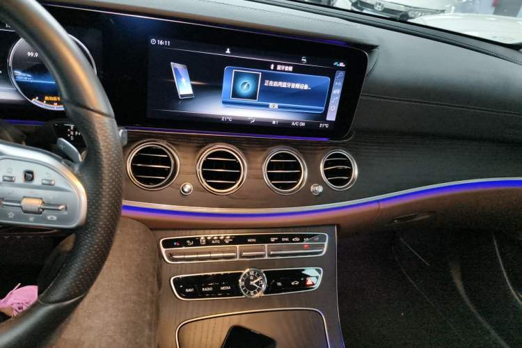 Used Mercedes-Benz E-Class 2020 E 300 L Sport Luxury Edition Audio And AC Panel