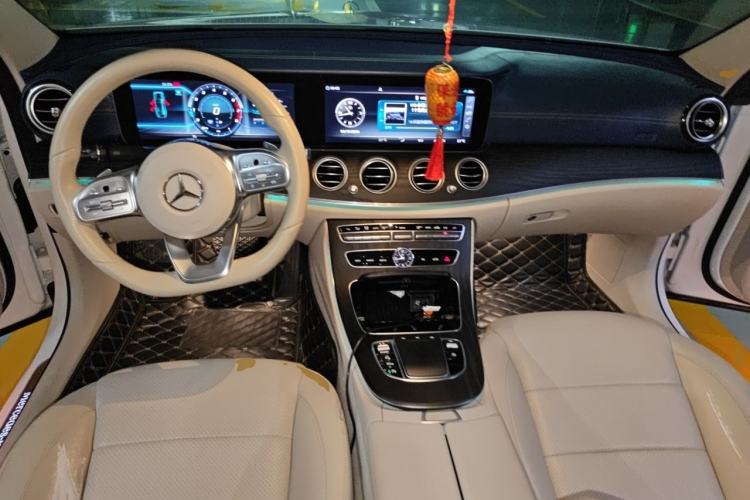 Used Mercedes-Benz E-Class 2020 E 300 L Sporty and Stylish Model Center Console