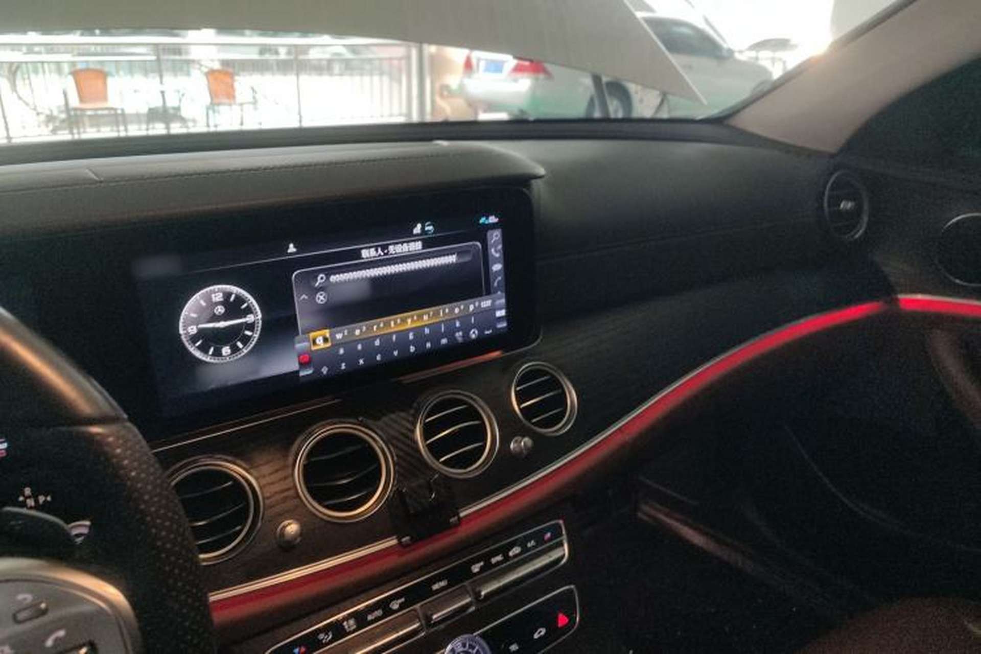 Used Mercedes-Benz E-Class 2020 E 300 L Sporty and Stylish Model Center Console