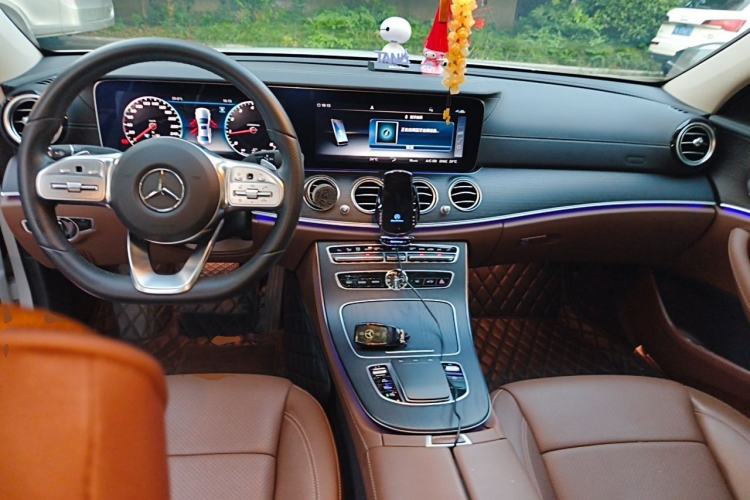 Used Mercedes-Benz E-Class 2020 E 300 L Sporty and Stylish Model Center Console