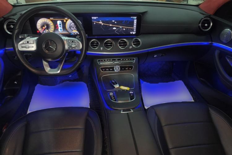 Used Mercedes-Benz E-Class 2020 E 300 L Sporty and Stylish Model Center Console