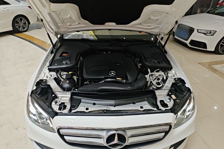 Used Mercedes-Benz E-Class 2020 E 300 L Sporty and Stylish Model Engine Bay