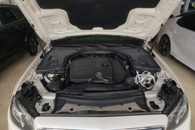 Used Mercedes-Benz E-Class 2020 E 300 L Sporty and Stylish Model Engine Bay