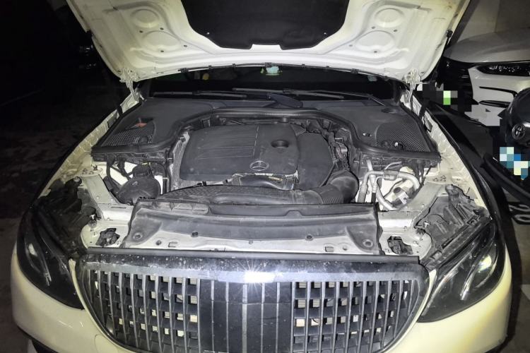 Used Mercedes-Benz E-Class 2020 Facelift E 300 L Stylish Edition Engine Bay