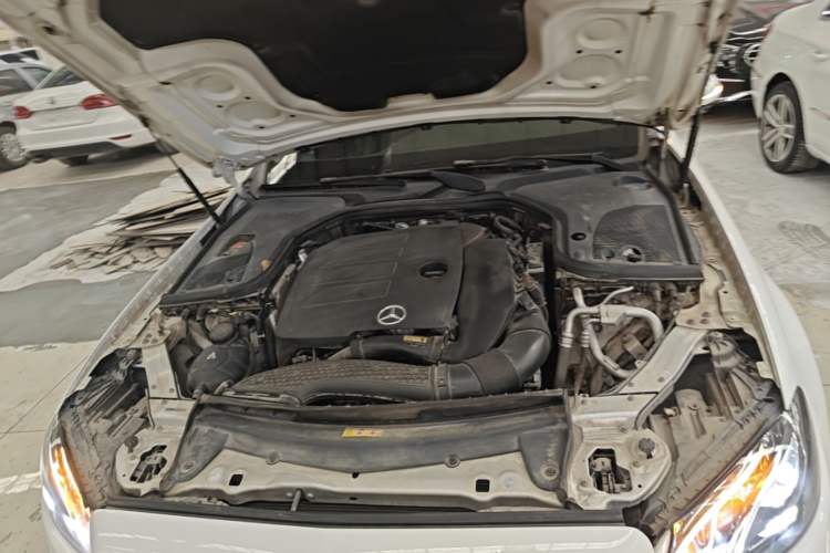Used Mercedes-Benz E-Class 2020 E 300 L Sporty and Stylish Model Engine Bay