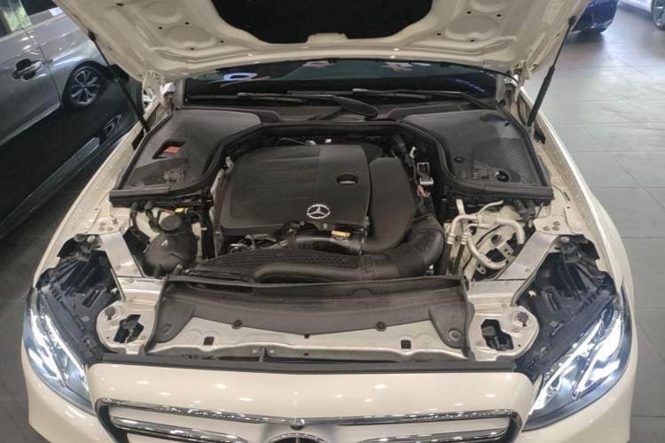 Used Mercedes-Benz E-Class 2020 E 300 L Sporty and Stylish Model Engine Bay