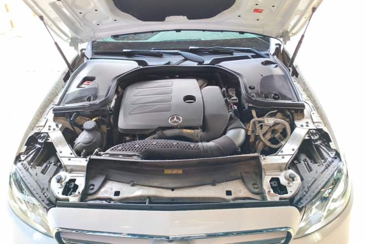 Used Mercedes-Benz E-Class 2020 E 300 L Sporty and Stylish Model Engine Bay