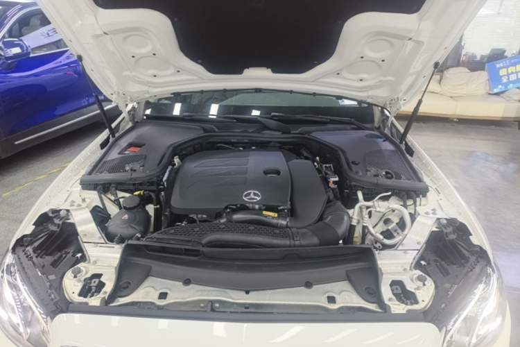Used Mercedes-Benz E-Class 2020 Restyled E 300 L Sporty and Stylish Edition Engine Bay