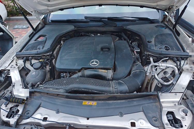 Used Mercedes-Benz E-Class 2020 E 300 L Sporty and Stylish Model Engine Bay