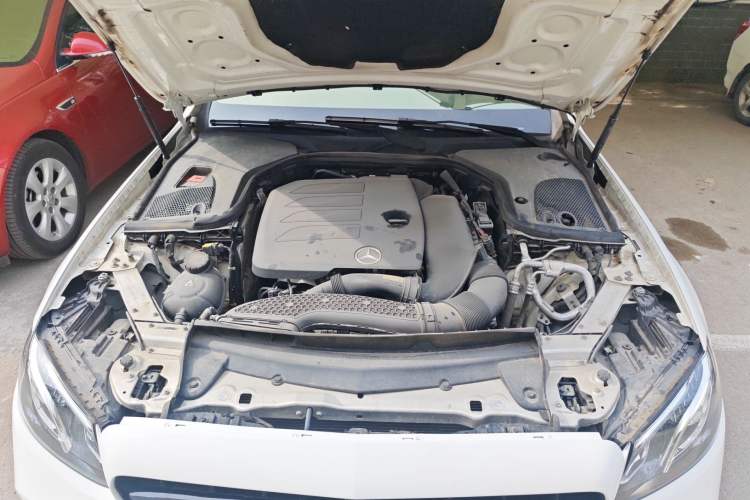 Used Mercedes-Benz E-Class 2020 E 300 L Sporty and Stylish Model Engine Bay