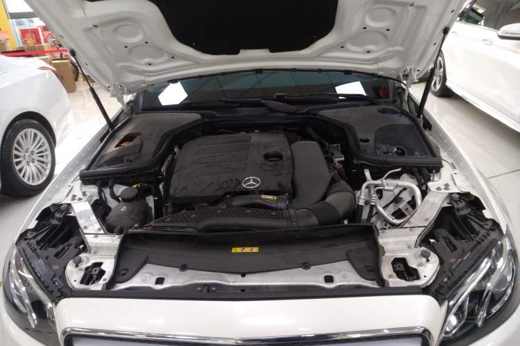 Used Mercedes-Benz E-Class 2020 E 300 L Sporty and Stylish Model Engine Bay