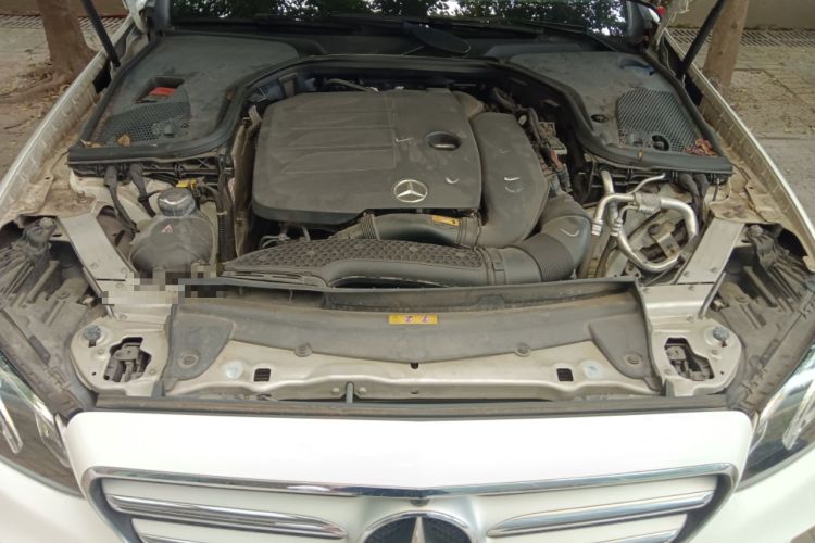 Used Mercedes-Benz E-Class 2020 E 300 L Sporty and Stylish Model Engine Bay