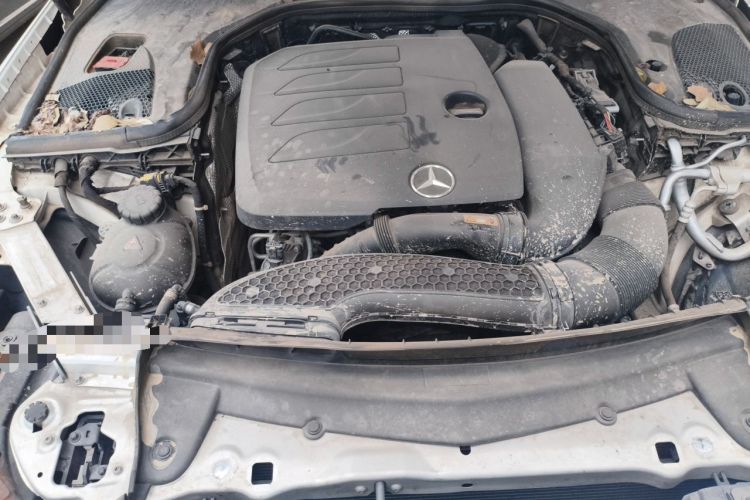 Used Mercedes-Benz E-Class 2020 E 300 L Sporty and Stylish Model Engine Bay