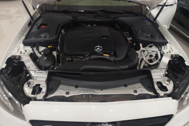 Used Mercedes-Benz E-Class 2020 E 300 L Sporty and Stylish Model Engine Bay