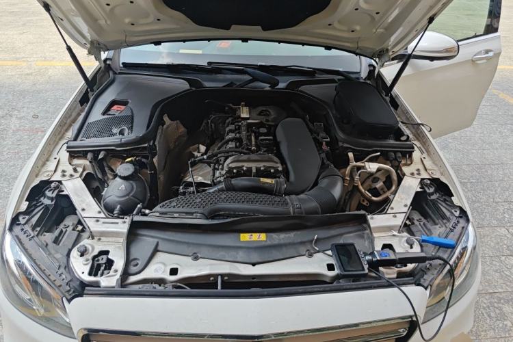 Used Mercedes-Benz E-Class 2020 Restyled E 300 L Sporty and Stylish Edition Engine Bay